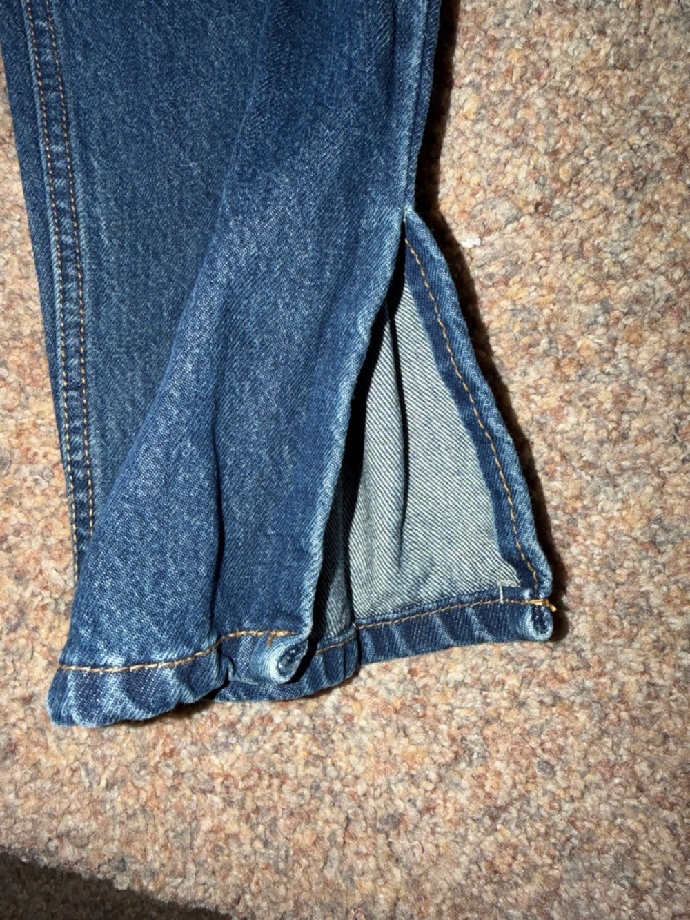 EUC - Muselooks - Split Hem Sttaight Jeans - Woman's Size 1 - Picture 3 of 7